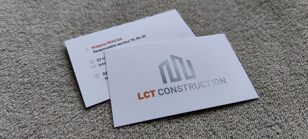 impression papier : cartes de visite papier